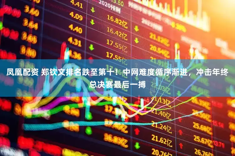 凤凰配资 郑钦文排名跌至第十！中网难度循序渐进，冲击年终总决赛最后一搏