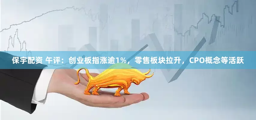 保宇配资 午评：创业板指涨逾1%，零售板块拉升，CPO概念等活跃